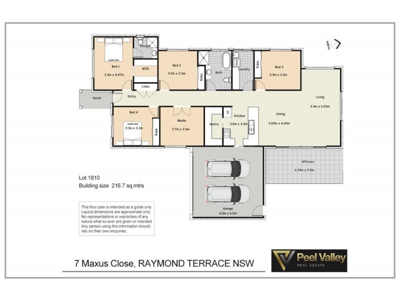 7 Maxus Close, Raymond Terrace NSW 2324 Floorplan