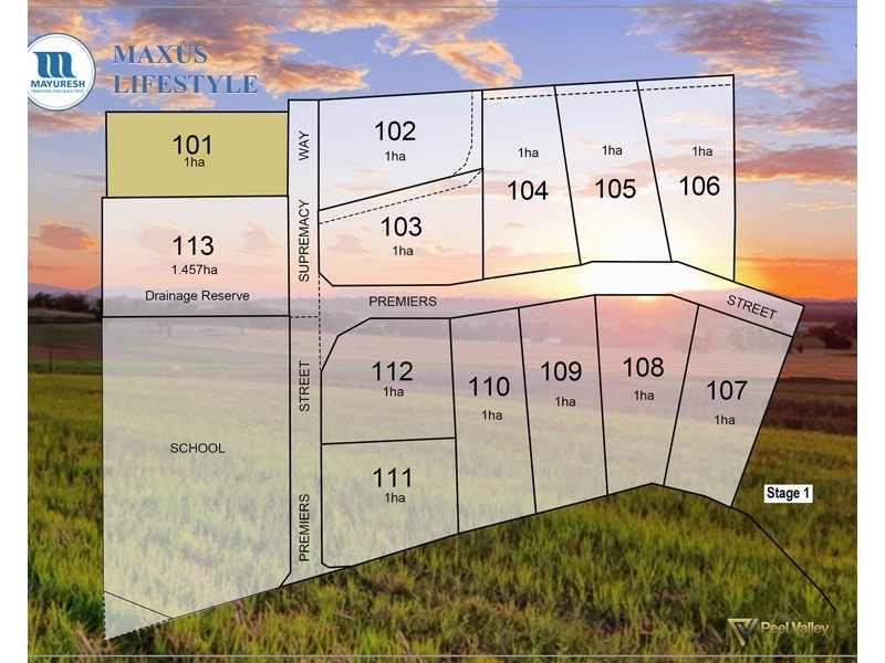 Lot 101 Supremacy Way, Nemingha, Tamworth NSW 2340