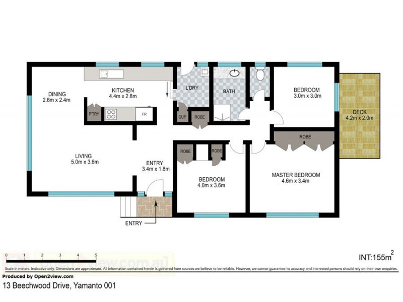 13 Beechwood Drive, Yamanto QLD 4305 Floorplan