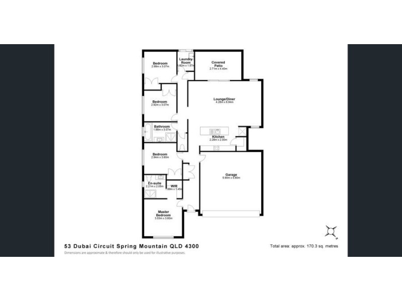 53 Dubai Circuit, Spring Mountain QLD 4124 Floorplan