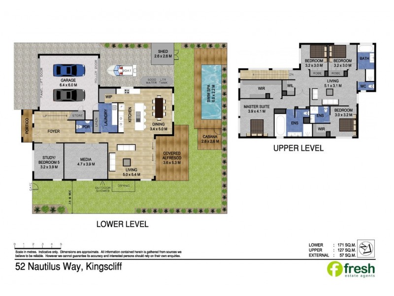 52 Nautilus Way, Kingscliff NSW 2487 Floorplan