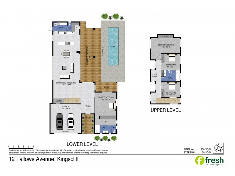 12 Tallows Ave, Kingscliff NSW 2487 Floorplan