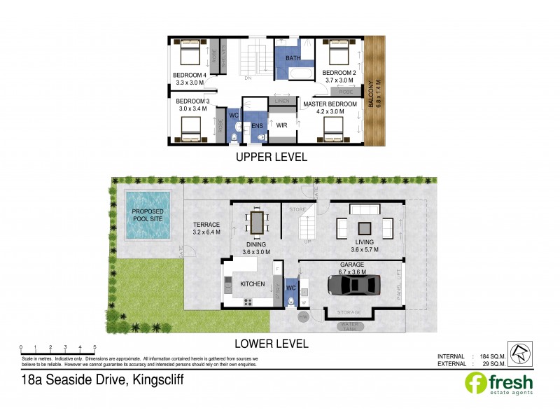 18A Seaside Drive, Kingscliff NSW 2487 Floorplan