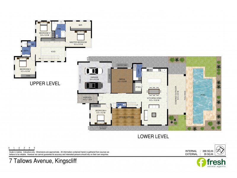 7 Tallows Ave, Kingscliff NSW 2487 Floorplan