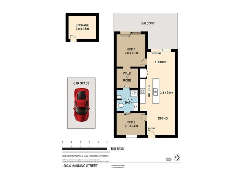 122/6-10 Manning Street, South Brisbane QLD 4101