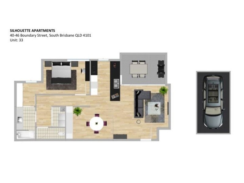 33/40 Boundary Street, South Brisbane QLD 4101