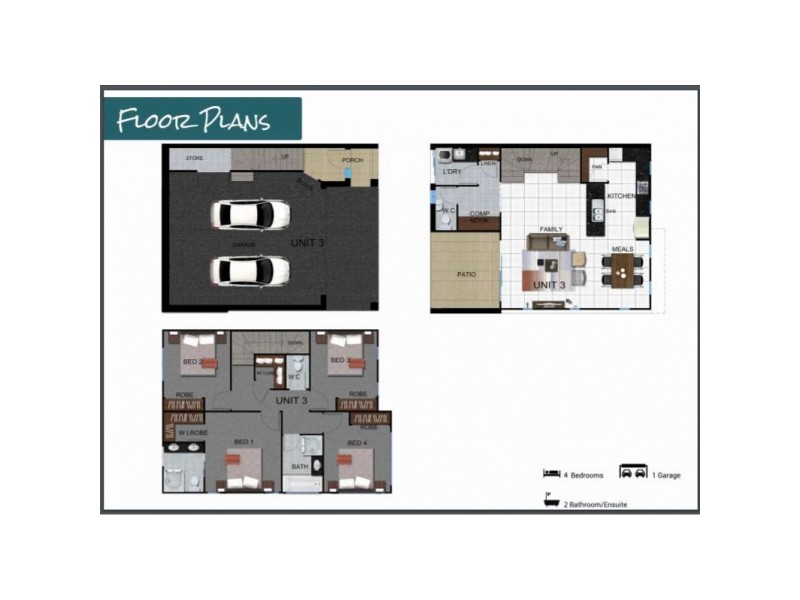 3/17 Berge Street, Mount Gravatt QLD 4122 Floorplan