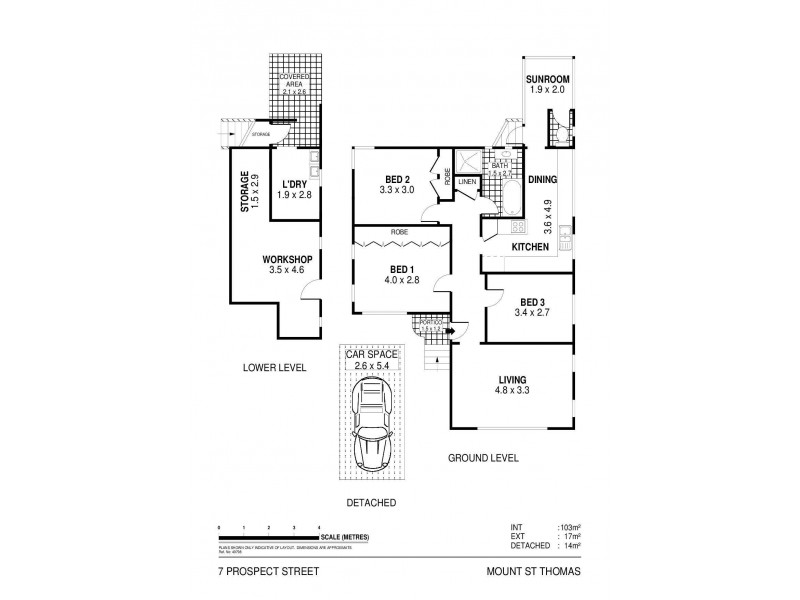 7 Prospect Street, Mount Saint Thomas NSW 2500 Floorplan