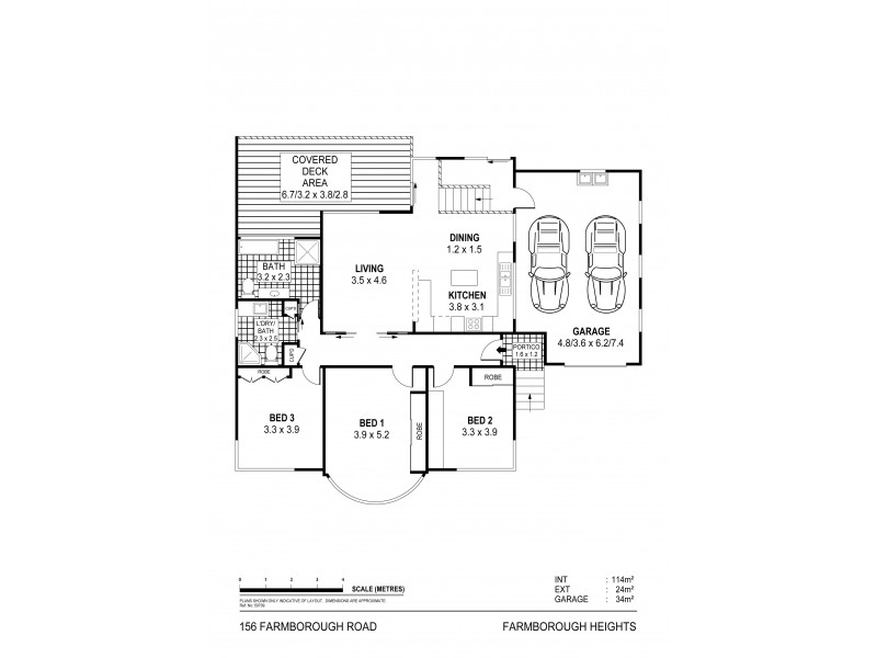 156 Farmborough Road, Farmborough Heights NSW 2526 Floorplan