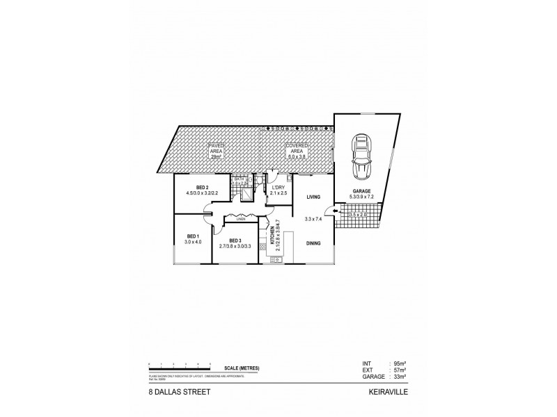 8 Dallas Street, Keiraville NSW 2500 Floorplan