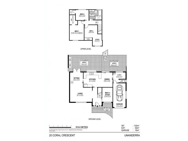 20 Coral Crescent, Unanderra NSW 2526 Floorplan