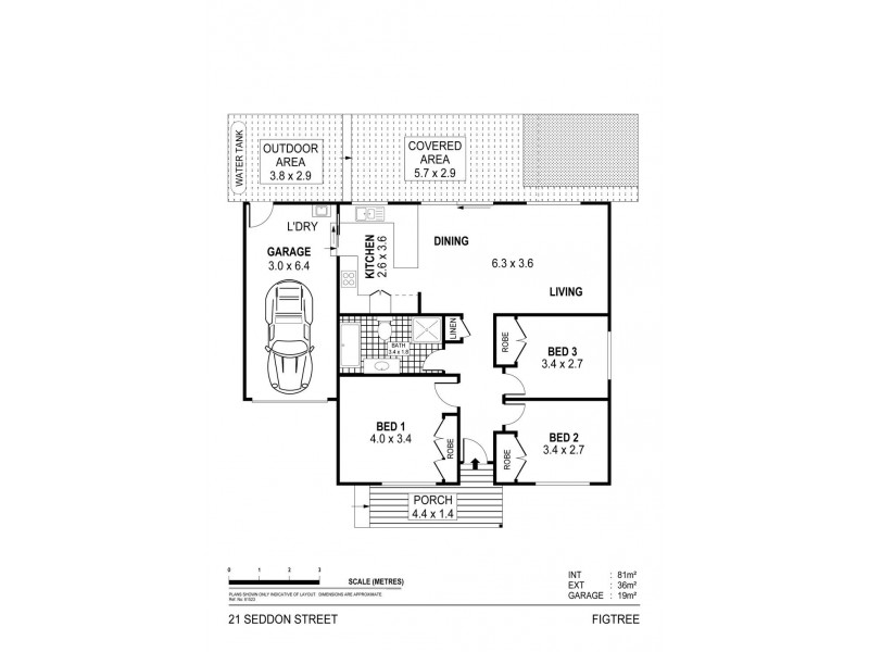 21 Seddon Street, Figtree NSW 2525 Floorplan