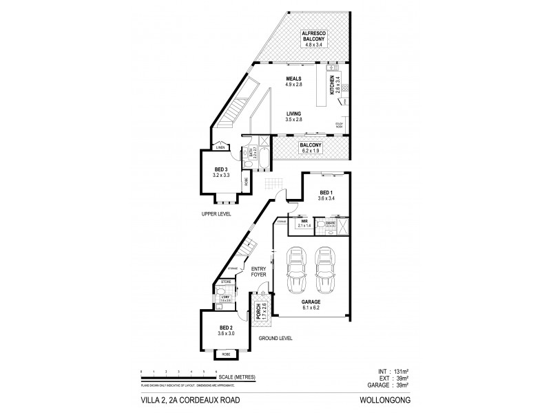 2/2a Cordeaux Road, Figtree NSW 2525 Floorplan