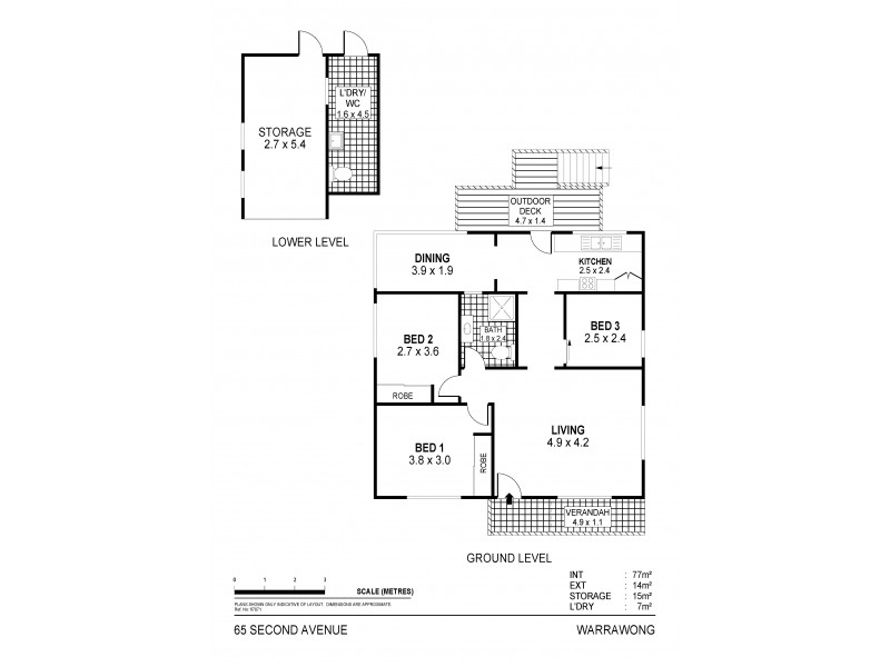 65 Second Avenue North, Warrawong NSW 2502 Floorplan