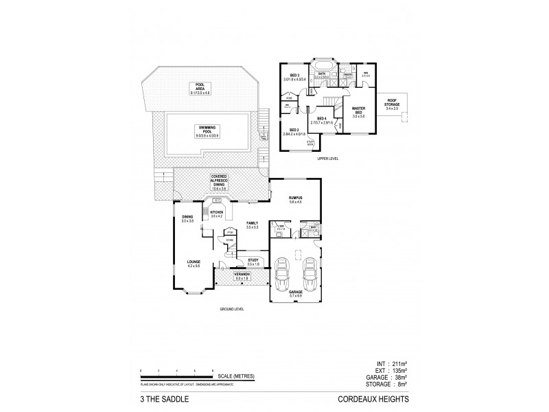 3 The Saddle, Cordeaux Heights NSW 2526 Floorplan