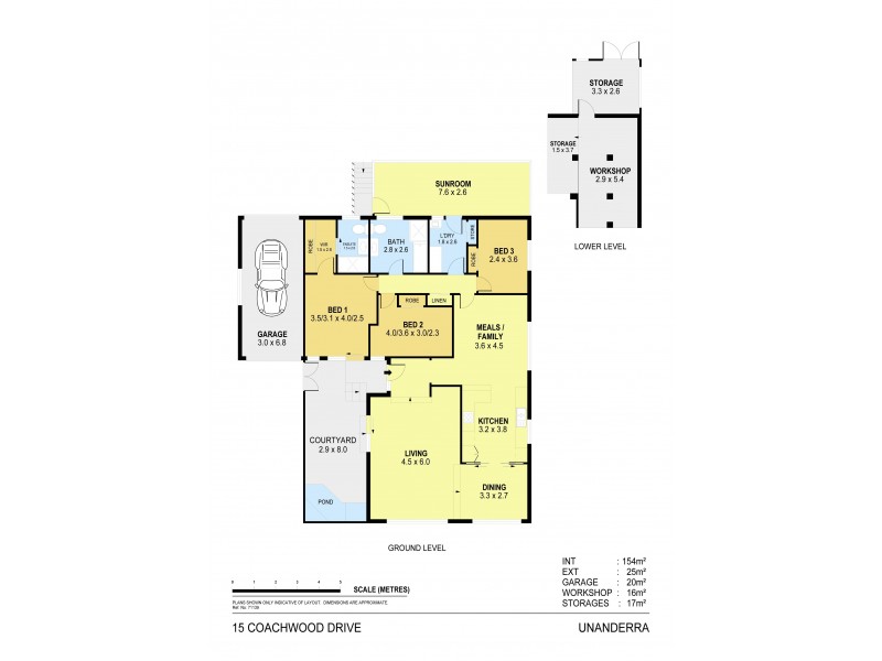 15 Coachwood Drive, Unanderra NSW 2526 Floorplan