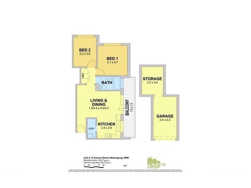 4/70 Church Street, Wollongong NSW 2500 Floorplan