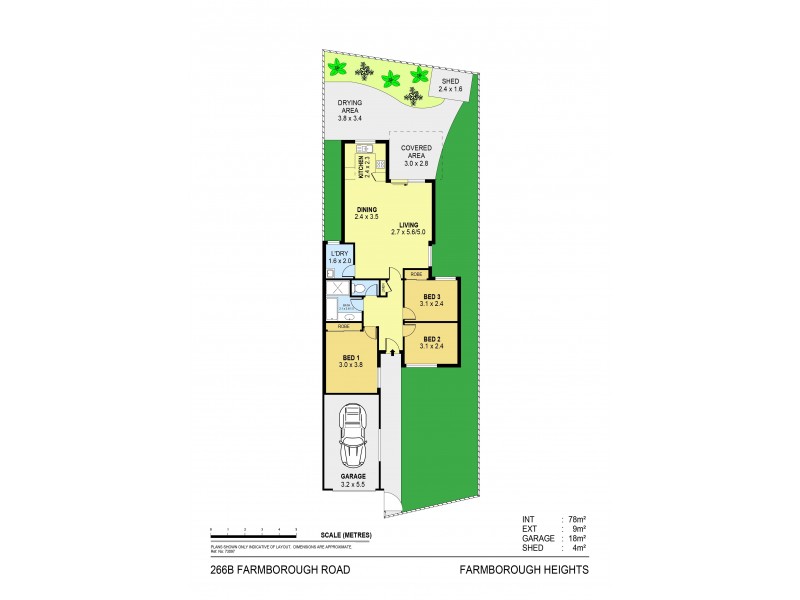 266B Farmborough Road, Farmborough Heights NSW 2526 Floorplan