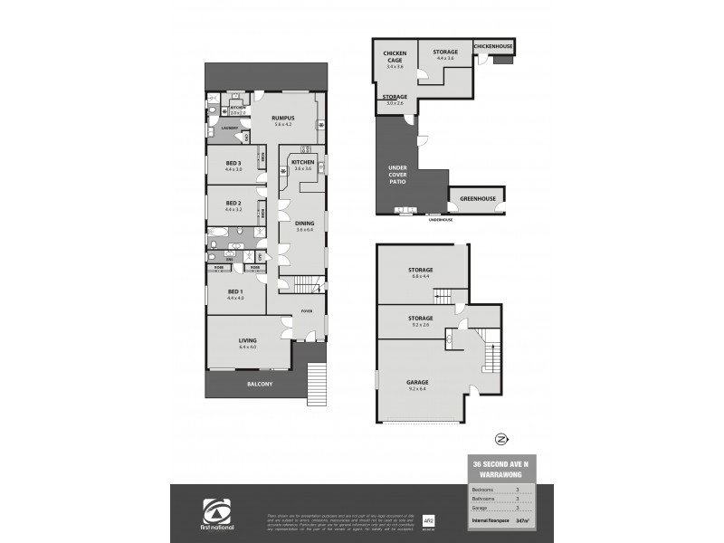 36 Second Avenue North, Warrawong NSW 2502 Floorplan