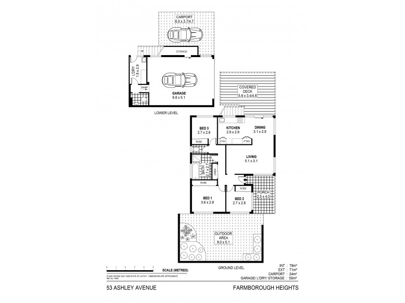 53 Ashley Avenue, Farmborough Heights NSW 2526 Floorplan