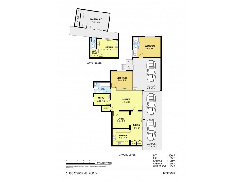 2/160 O’Briens Road, Figtree NSW 2525 Floorplan