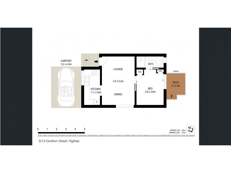 3/15 Grafton Avenue, Figtree NSW 2525 Floorplan