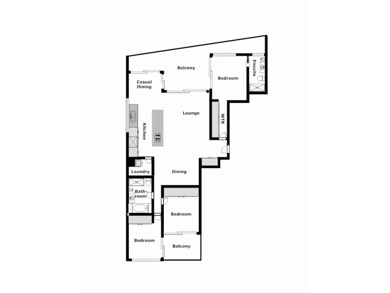2409/6 Mariners Drive, Townsville City QLD 4810 Floorplan