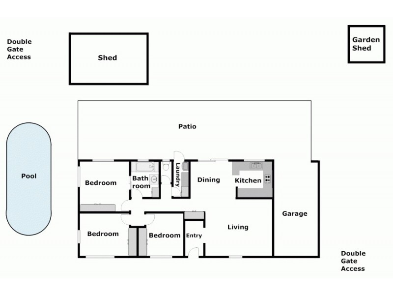 1 Gernika Court, Bushland Beach QLD 4818 Floorplan