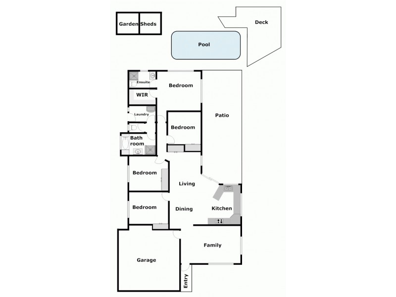 27 Riley Circuit, Kirwan QLD 4817 Floorplan