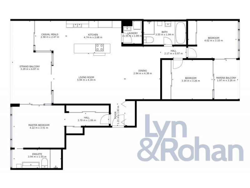 2504/6 Mariners Drive, Townsville City QLD 4810 Floorplan