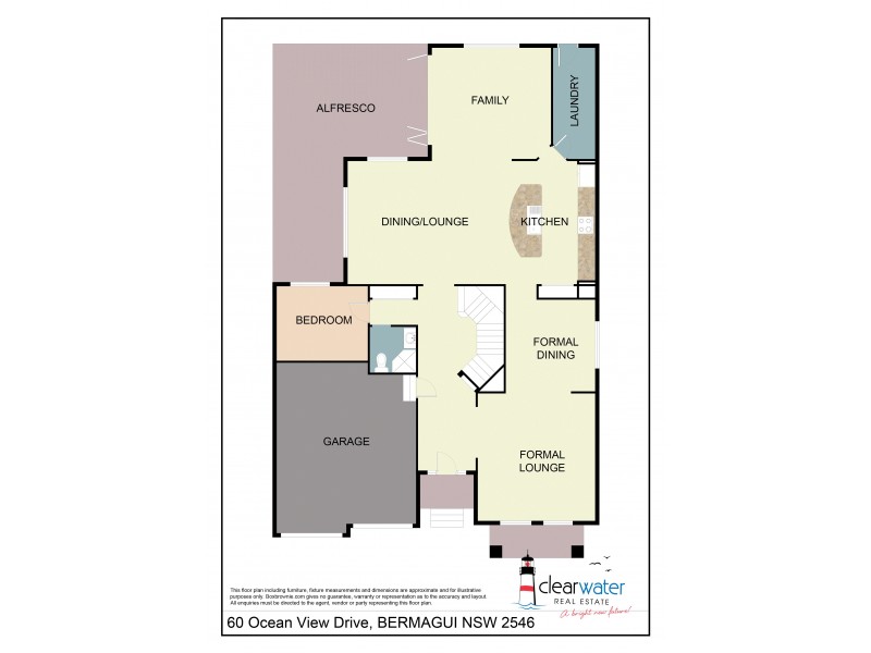60 Ocean View Dr, Bermagui NSW 2546 Floorplan