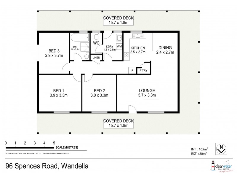 96 Spences Rd, Wandella NSW 2550 Floorplan