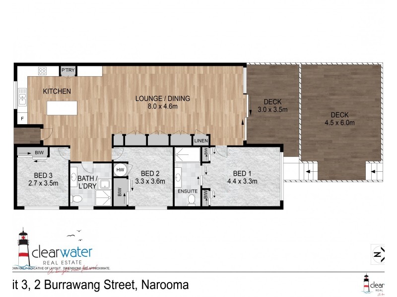 Unit 3/2 Burrawang St, Narooma NSW 2546