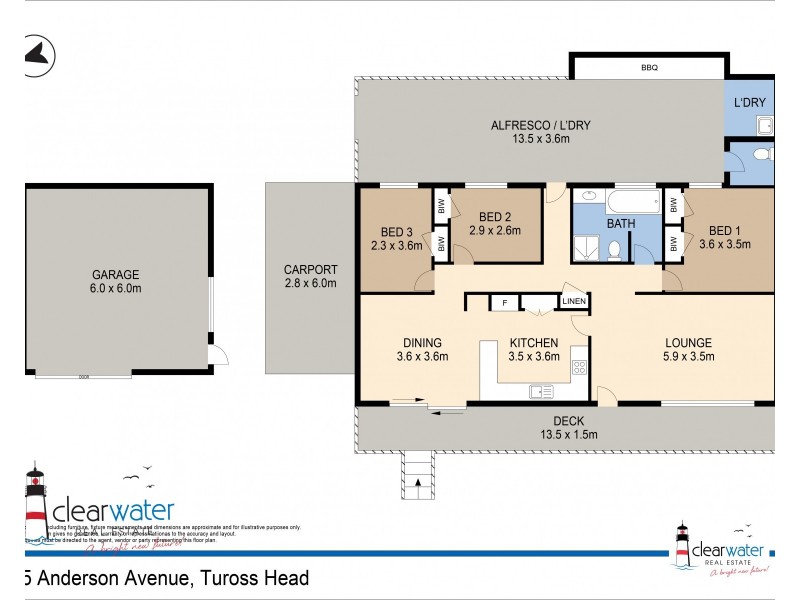 15 Anderson Ave, Tuross Head NSW 2537
