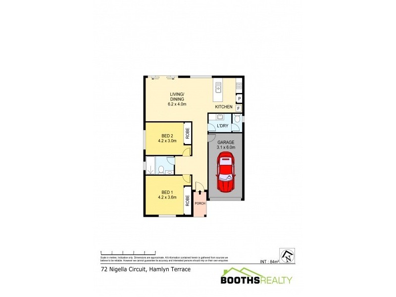 72 Nigella Circuit, Hamlyn Terrace NSW 2259 Floorplan