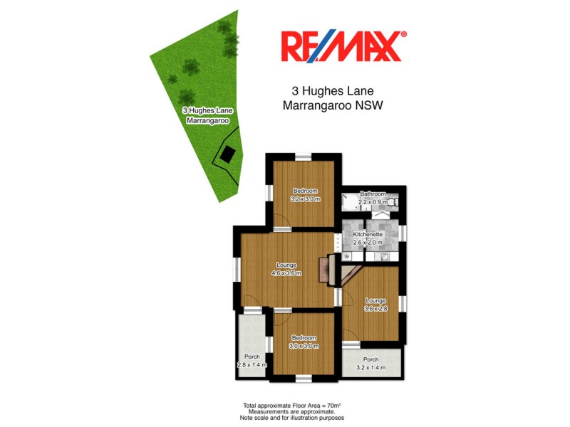 3 Hughes Lane, Marrangaroo NSW 2790 Floorplan