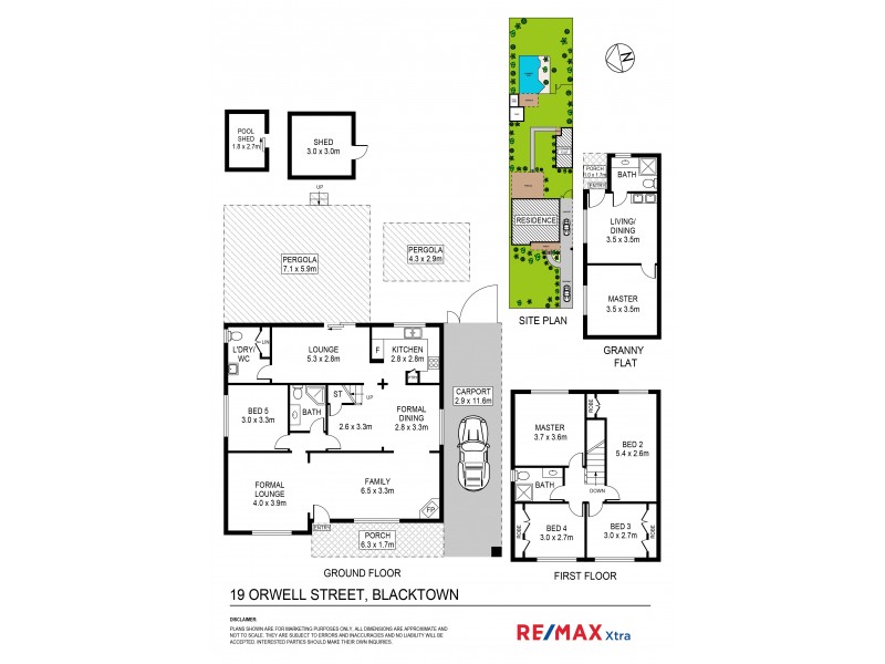 19 Orwell Street, Blacktown NSW 2148 Floorplan