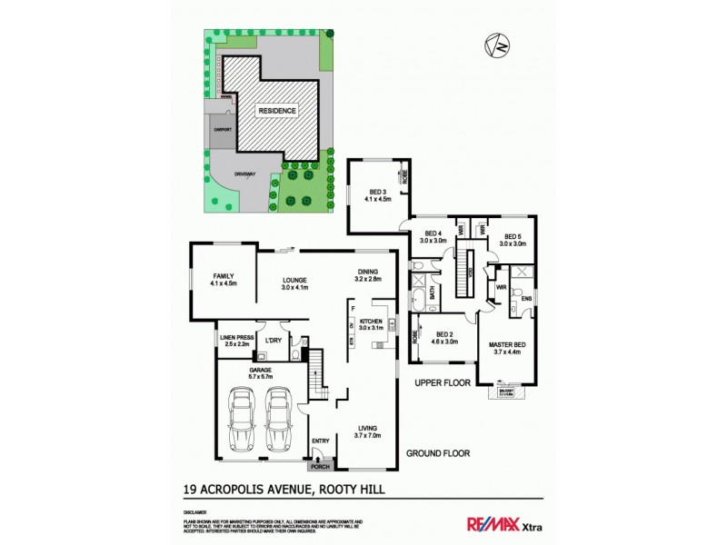 19 Acropolis Avenue, Rooty Hill NSW 2766 Floorplan