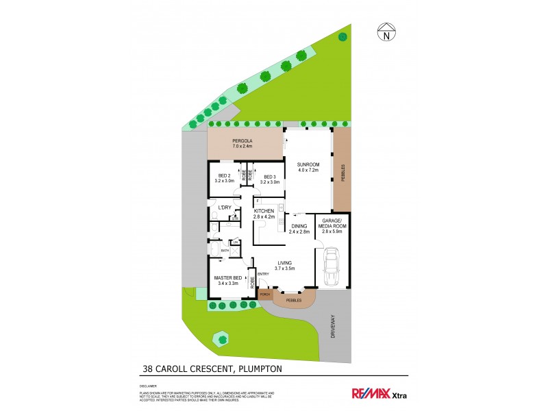 38 Carroll Crescent, Plumpton NSW 2761 Floorplan