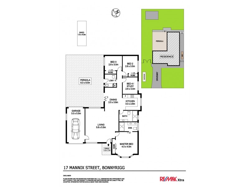 17 Mannix Street, Bonnyrigg Heights NSW 2177 Floorplan