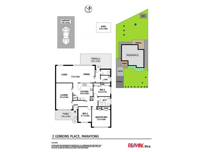 2 Gibbons Place, Marayong NSW 2148 Floorplan