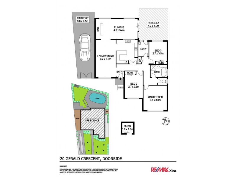 20 Gerald Crescent, Doonside NSW 2767 Floorplan