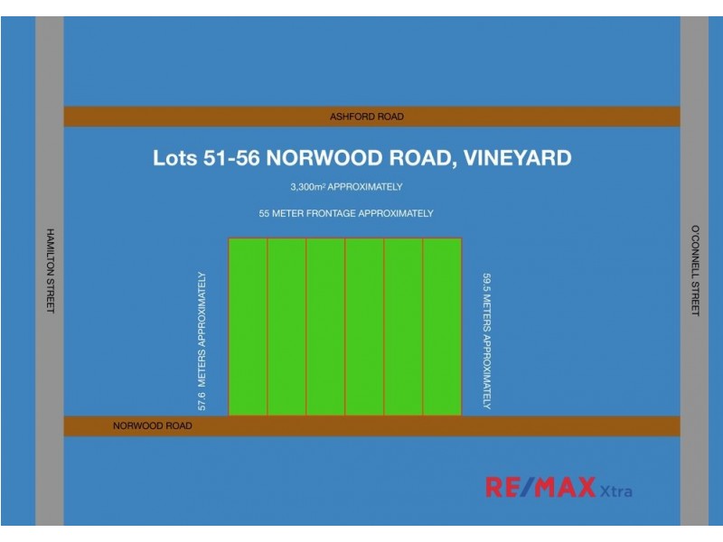 Lots 51 to 56 Norwood Street, Vineyard NSW 2765