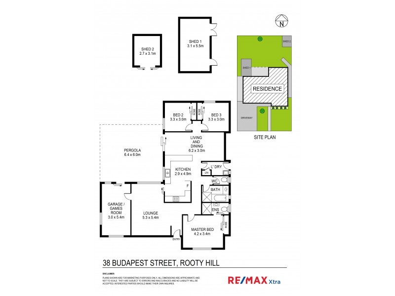 38 Budapest Street, Rooty Hill NSW 2766 Floorplan