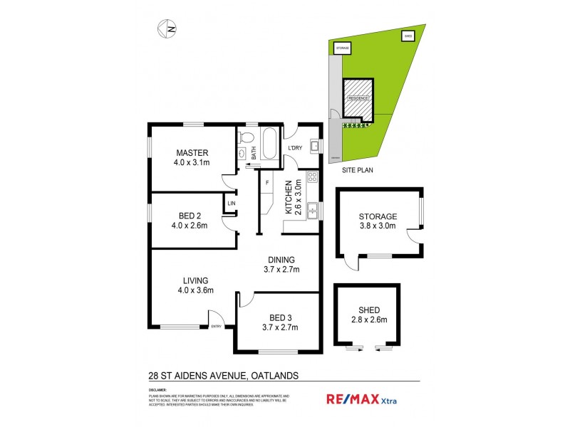 28 St Aidans Avenue, Oatlands NSW 2117 Floorplan