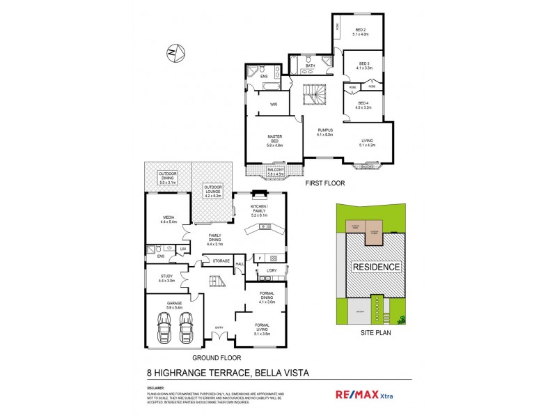 8 Highrange Terrace, Bella Vista NSW 2153 Floorplan