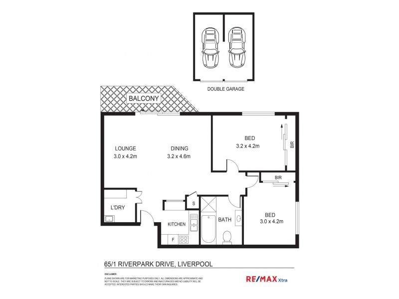 65/1 Riverpark Drive, Liverpool NSW 2170 Floorplan