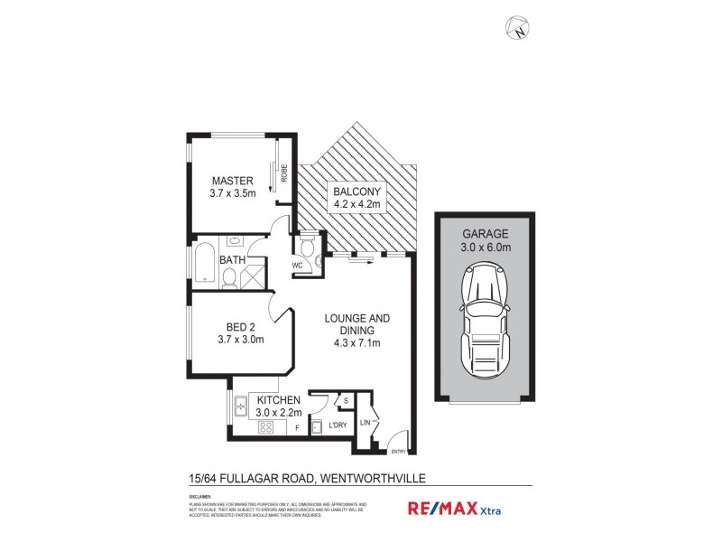 15/64 Fullagar Road, Wentworthville NSW 2145 Floorplan