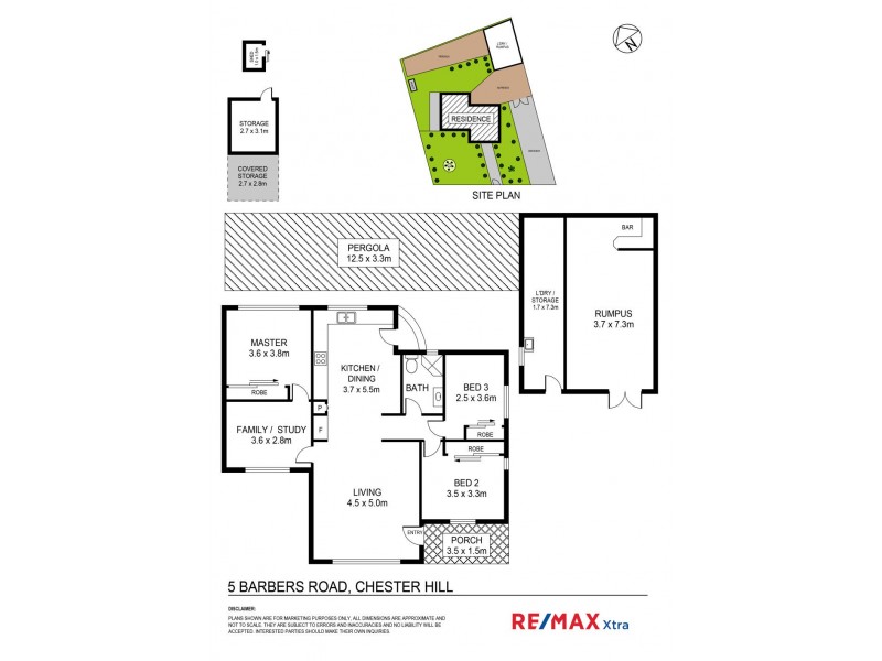 5 Barbers Road, Chester Hill NSW 2162 Floorplan