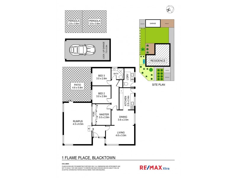 1 Flame PLace, Blacktown NSW 2148 Floorplan